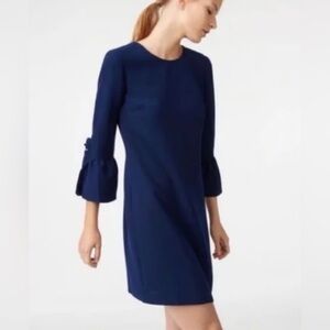 Club Monaco Navy bell Sleeve Dress